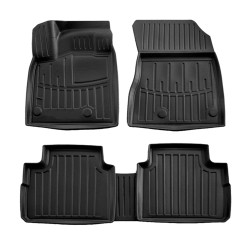3D gumové podlahové rohože pro NISSAN X-Trail T33 / Rogue T33 2021-up 5 ks (Pouze benzín)