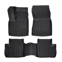 3D gumové podlahové rohože pro NISSAN Qashqai J12 2021-up 5 ks
