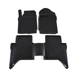 3D gumové podlahové rohože pro FORD Ranger T6 T7 2012-2023