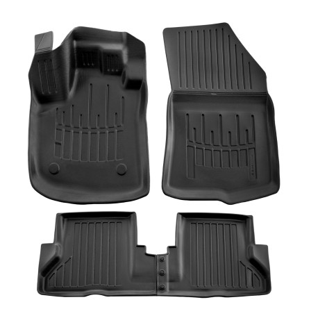 Podle konkrétního modelu 3D gumové podlahové rohože pro DACIA Dokker 2012-2021 / Express 2 2021-up 4 ks | race-shop.cz