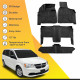 Podle konkrétního modelu 3D gumové podlahové rohože pro CHRYSLER Grand Voyager 5 2008-2016 5 ks | race-shop.cz