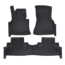3D gumové podlahové rohože pro BMW X6 F16 2014-2019 4pcs