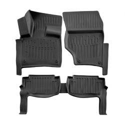 3D gumové podlahové rohože pro AUDI Q7 4L 2005–2015 5 ks