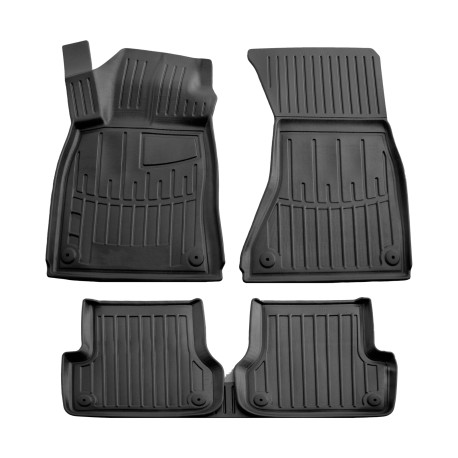 Podle konkrétního modelu 3D gumové podlahové rohože pro AUDI A6 C7 2011-2018 5 ks | race-shop.cz