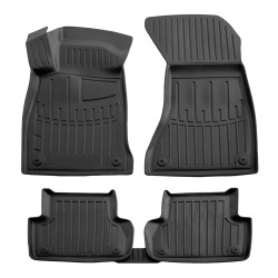 3D gumové podlahové rohože pro AUDI A4 B9 2015-2024 5 ks
