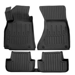 3D gumové podlahové rohože pro AUDI A4 B8 2007-2015 5 ks