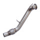 Down pipe, dump pipe Downpipe RACES pro BMW E81 E82 E87 E88 N47 116D-123D 520D 318D 316 D | race-shop.cz
