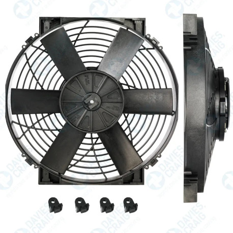 Ventilátory 24V 14" High Power Thermatic Electric Fan (24V) | race-shop.cz