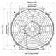 Ventilátory 24V Brushless 12" High power Thermatic Electric Fan (24V) | race-shop.cz