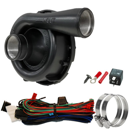 Vodní pumpy EWP150 Black Kit - Remote Electric Water Pump (12V) | race-shop.cz