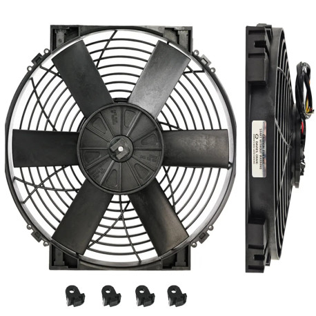 Ventilátory 12V Brushless 14" High power Thermatic Electric Fan (12V) | race-shop.cz