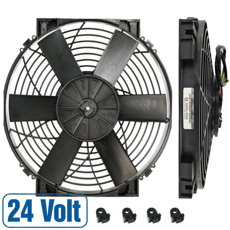 Ventilátory 24V Brushless 14" High power Thermatic Electric Fan (24V) | race-shop.cz