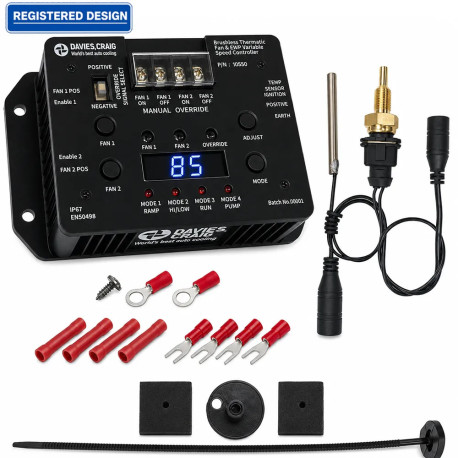 Vodní pumpy Variable Speed Controller Brushless Thermatic Fan & EWP +1/8"" NPT Sensor | race-shop.cz
