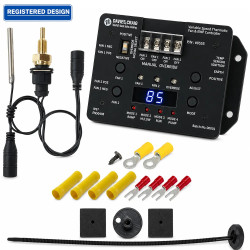 Variable Speed Controller Brushed Thermatic Fan & EWP+1/4"" NPT Sensor