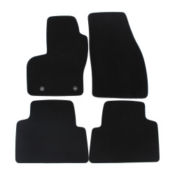 Prémiová černá Velurové autokoberce pro FORD Kuga 2008-2012 4 ks
