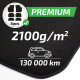 Podle konkrétního modelu Prémiová černá Velurové autokoberce pro AUDI Q5 2017-2023 4 ks | race-shop.cz