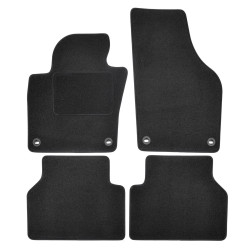 Velurové autokoberce pro VOLKSWAGEN VW Tiguan 2007-2015 4 ks