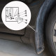 Lapače nečistot (zástěrky) Zástěrky pro Nissan X-Trail T31 2007-2013 4 ks | race-shop.cz