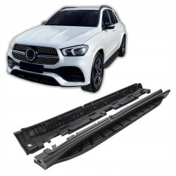Boční schůdky pro Mercedes GLE W167 2019-up (Černý)