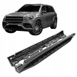 Boční schůdky pro Mercedes GLS X167 2020-up OE style (Černý)