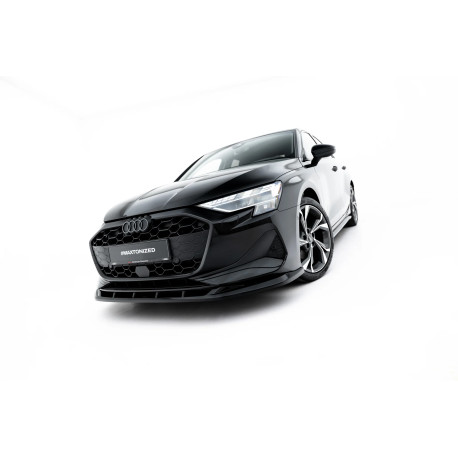 Body kit a vizuální doplňky Přední Rozdělovač V.2 Audi A3 Sedan 8Y Facelift | race-shop.cz