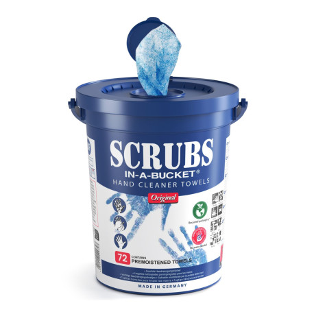 Hygiena Scrubs - Vlhčené utěrky 72ks | race-shop.cz