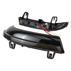 BOČNÍ SMĚROVKY V ZRCADLE SMOKE LED SEQ pro VW GOLF 5 / GOLF PLUS / JETTA / PASSAT, SHARAN