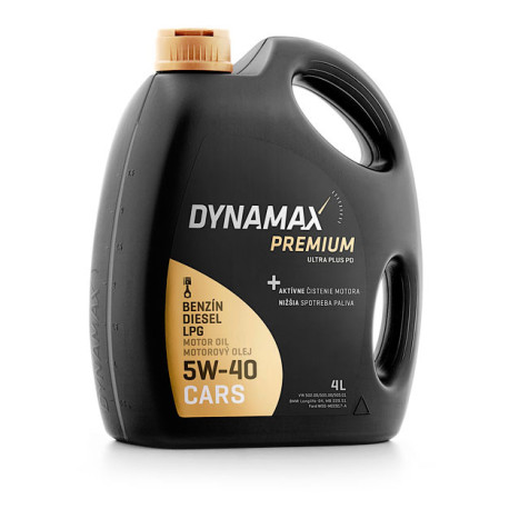 Motorové oleje a aditiva Motorový olej DYNAMAX PREMIUM ULTRA PLUS PD 5W40 4 L | race-shop.cz