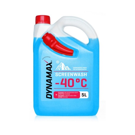 Voda do ostřikovačů Směs do ostřikovačů DYNAMAX SCREENWASH -40 5 L | race-shop.cz