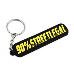 PVC PVC Kličenka "90% Street Legal"
