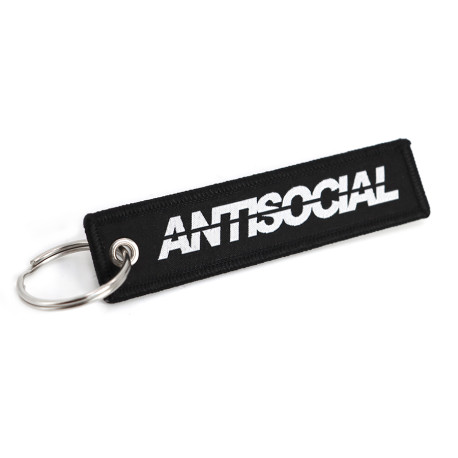 Klíčenky Jet tag klíčenka "ANTISOCIAL" | race-shop.cz