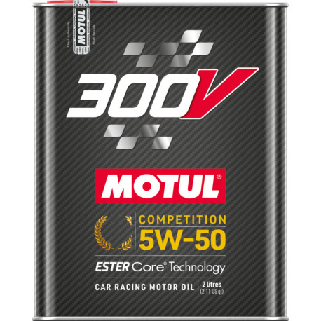 Motorové oleje a aditiva MOTUL 300V Competition 5W50 2L | race-shop.cz