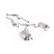 Výfukové systémy Milltek Cat-back exhaust for Audi A4 2.0 TFSI Quattro Saloon/Avant (B9.5) 2021+ - Normal | race-shop.cz