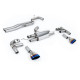 Výfukové systémy Milltek Cat-back exhaust (loudest) for Audi RS3 Saloon/Sedan 400PS (non-GPF) 2017+ - Burnt titanium tips | race-shop.cz