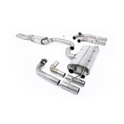Milltek GPF-back exhaust for Audi RS3 Saloon/Sedan 400PS (GPF) 2021+ - Resonated