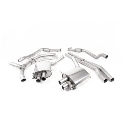 Milltek Cat-back exhaust for Audi RS5 2.9 V6 Turbo Sportback (B9.5) (non-GPF) 2019+ - Titanium tips