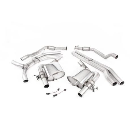 Výfukové systémy Milltek Cat-back exhaust (louder) for Audi RS5 2.9 V6 Turbo Sportback (B9.5) (non-GPF) 2019+ - Burnt titanium tips | race-shop.cz