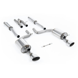 Milltek Cat-back exhaust for Audi RS6 5.0 V10 biturbo quattro (C6) (non-GPF) 2008-2010