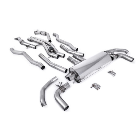Výfukové systémy Milltek Cat-back exhaust for Audi SQ7 4.0 V8 TT (non-GPF) 2021+ - Loudest | race-shop.cz
