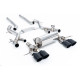 Výfukové systémy Milltek Secondary cat-back exhaust non-resonated for BMW M2 Coupe (non-GPF) 2023+ - Cerakote black tips | race-shop.cz