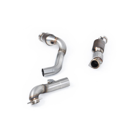 Výfukové systémy Milltek Large-bore downpipe with sports cat for BMW M2 Coupe (GPF) 2023+ | race-shop.cz