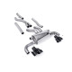 Výfukové systémy Milltek Cat-back exhaust for BMW M340i (G20/G21) XDrive Saloon/Touring (GPF) 2019+ - Black tips | race-shop.cz