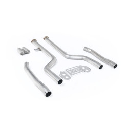Milltek Secondary cat bypass non-resonated for BMW M4 (G82) S58 3.0 Turbo (non-GPF, for OE system, OE cutting required) 2021+