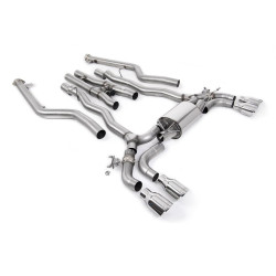Milltek Cat-back exhaust for BMW M5 (F90) 4.4l Twin Turbo LCI (GPF) 2021+ - Quad polished tips