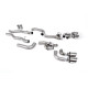 Milltek GPF-back exhaust valved for BMW M8 (F93) 4.4l V8 Twin Turbo Gran Coupe LCI (GPF) 2021+ - Polished tips