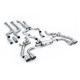 Výfukové systémy Milltek Downpipe-back exhaust for BMW X4 X4M/X4M Comp 3.0 (G02) (GPF) 2022+ - Titanium tips | race-shop.cz