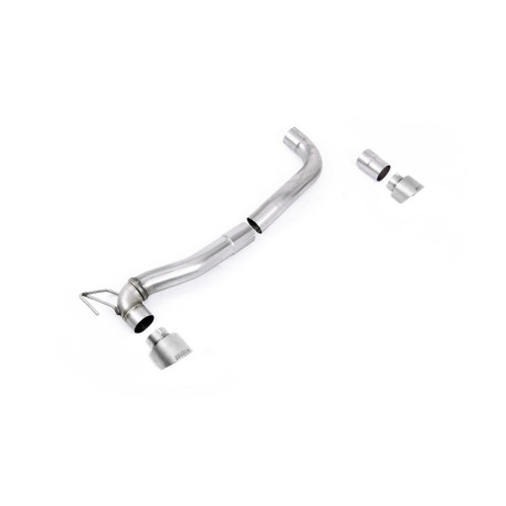 Výfukové systémy Milltek Maxton Designs Dual Outlet Upgrade Kit for Ford Fiesta Mk8 & Mk8.5 ST EcoBoost (non-GPF) 2020+ - Titanium tips | race-shop.cz