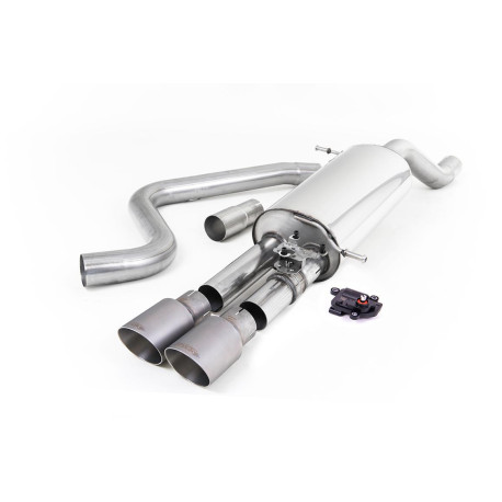 Výfukové systémy Milltek Cat-back exhaust for Ford Fiesta Mk8 & Mk8.5 ST 1.5 EcoBoost 200PS (non-GPF) 2020+ - Twin titanium tips | race-shop.cz
