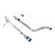 Výfukové systémy Milltek GPF-back exhaust (louder) burnt/blue titanium tips for Ford Fiesta Mk8 ST-Line 3 & 5 Door (GPF, GT-90) 2020+ | race-shop.cz