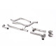 Milltek Cat-back exhaust (louder) for Ford Fiesta MK8 ST-Line 3 & 5 Door (non-GPF) 2017-2019 - Brushed titanium tips